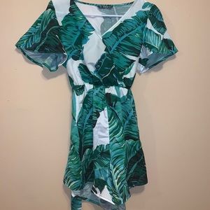 Palm Leaf romper